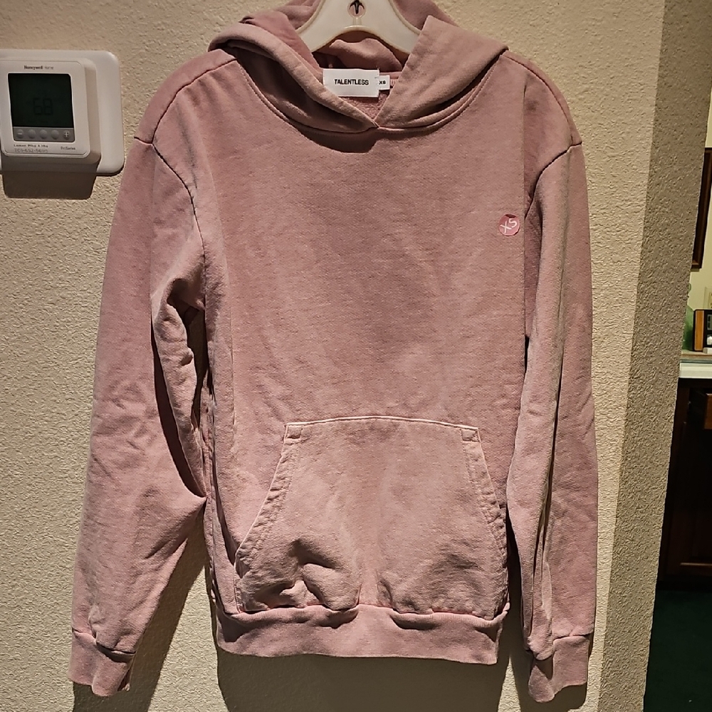 NewNoTagsTALENTLESS Women's Mauve Hoodie XS PTP 19.5